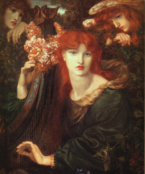 Dante Gabriel Rossetti La Ghirlandata